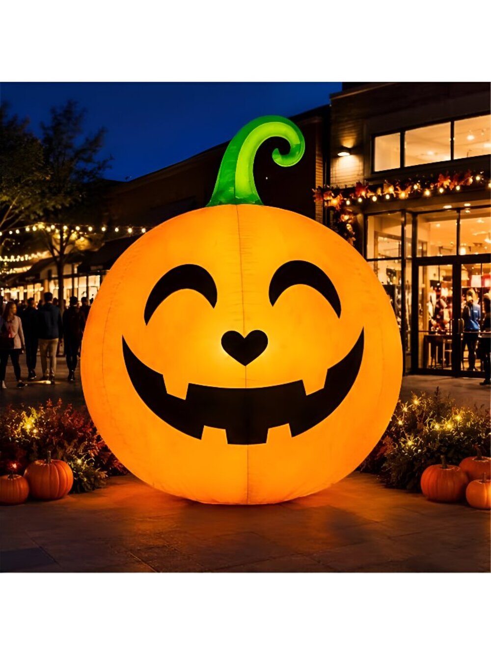 10FT Giant Halloween Inflatable Pumpkin Large Outdoor Decoration